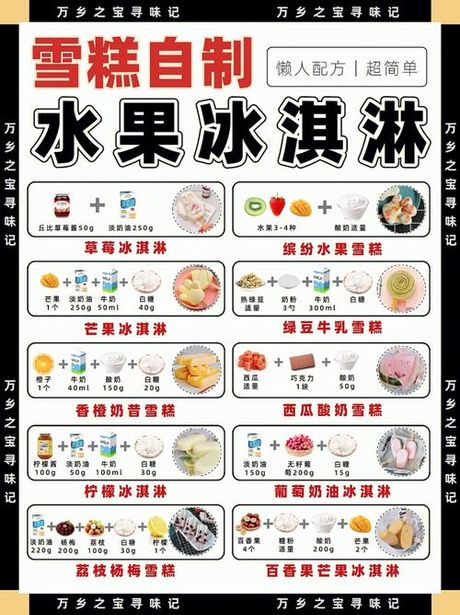 自制冰淇淋的乐趣