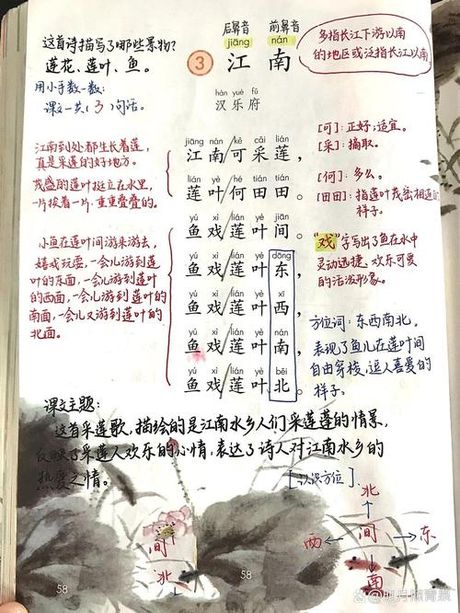 江南这首诗的意思，《江南》诗歌解析