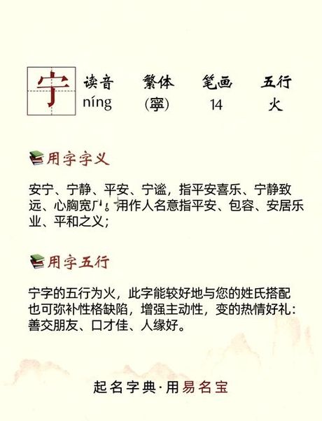 宁怎么读，汉字“宁”的读音与意义解析