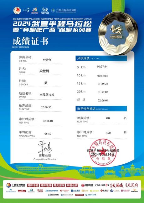 半程马拉松合格成绩探秘