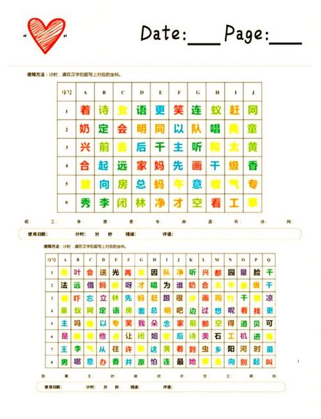 舒尔特方格：一种有效的注意力训练工具