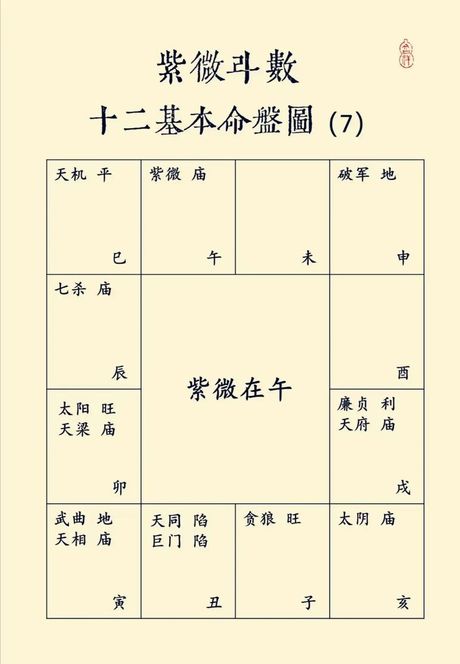 紫薇排盘入门指南