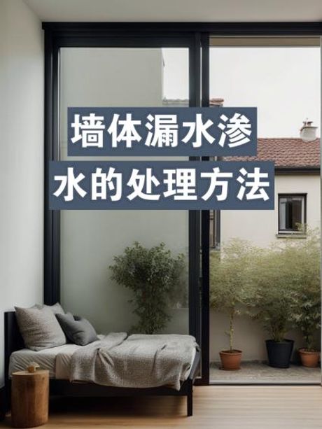 外墙渗水到内墙怎么办，外墙渗水到内墙的解决方法