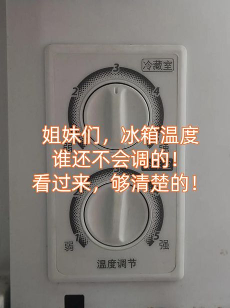 揭秘冰箱温度调节数字背后的科学