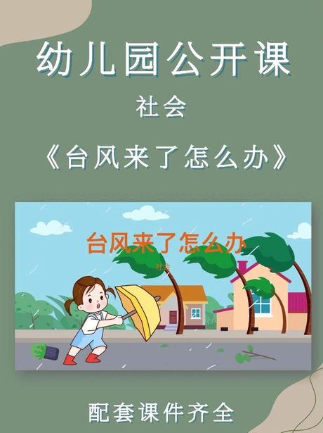 台风来了，怎么办？