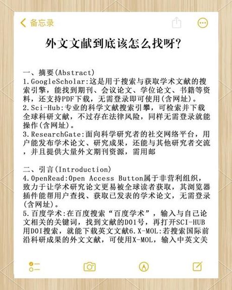 外文文献怎么找：高效检索与获取技巧