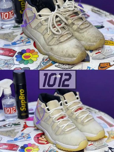 AJ11兔八哥运动鞋清洗指南