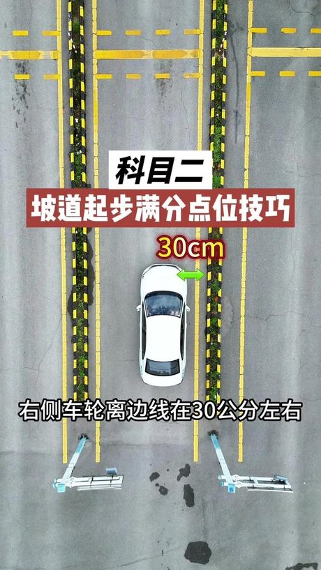 半坡30公分最简单方法