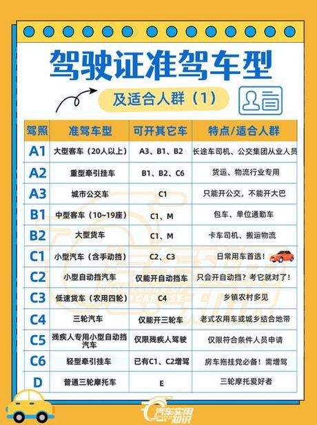 b照可以开什么车，B照驾驶证可以驾驶的车型