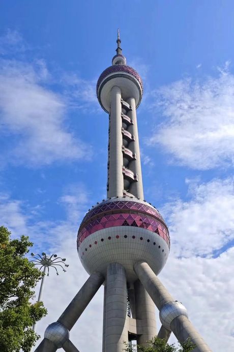 上海东方明珠塔的高度