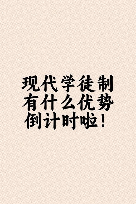学徒：传统与现代的技能传承者