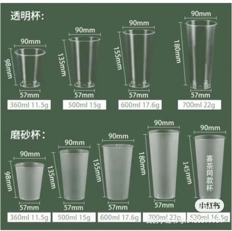 一次性杯子多少毫升，一次性杯子的容量规格