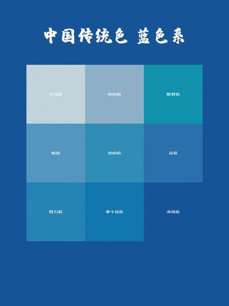 蓝色怎么调