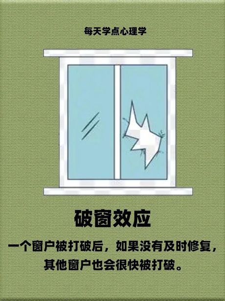 破窗效应：社会心理学的有趣现象