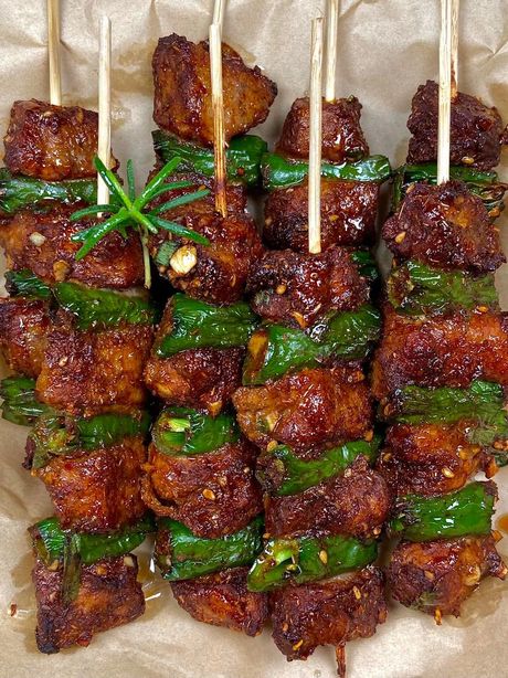 烤肉串的腌制艺术
