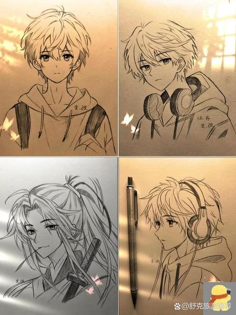 男生怎么画，绘制动漫男生角色的技巧