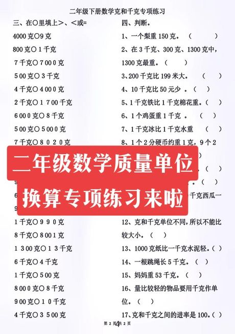 1500克是多少斤？——简述重量单位转换