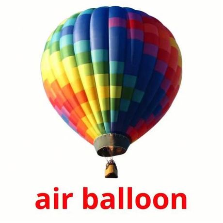 气球在英文中的称呼：Balloon