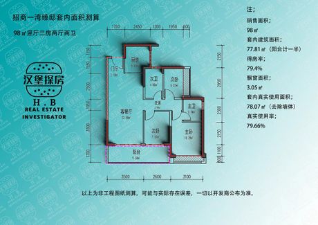 房子的面积平方怎么计算