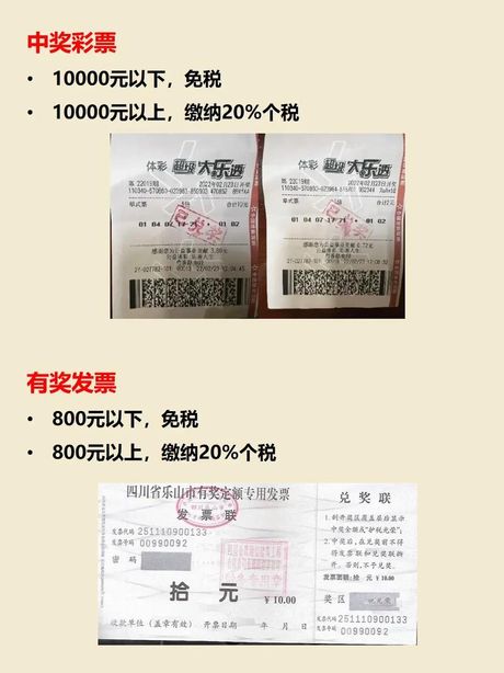 中彩票要交多少税？