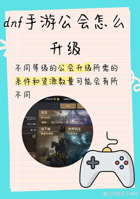DNF公会升级全攻略：提升公会实力与等级的有效方法