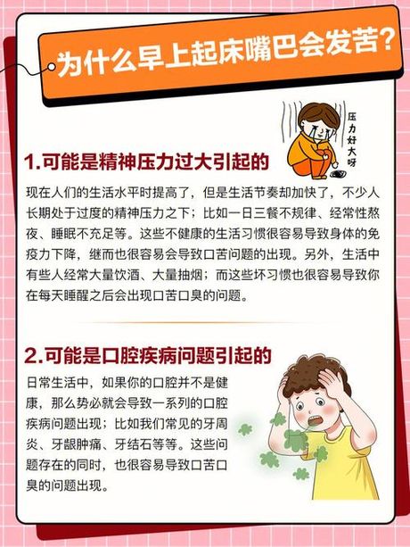 早上起床口苦的原因