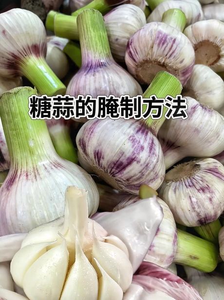 甜蒜的腌制方法