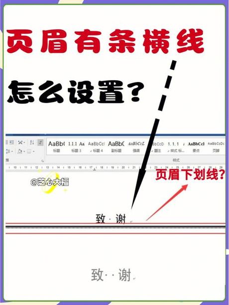 如何在HTML中为页眉添加横线