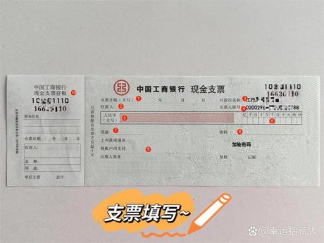 如何正确填写支票金额