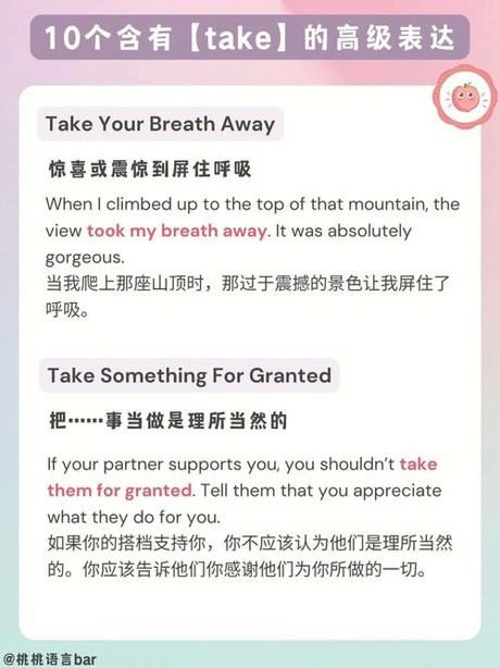 “Take Away”的含义及用法