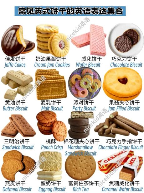 饼干英语怎么读