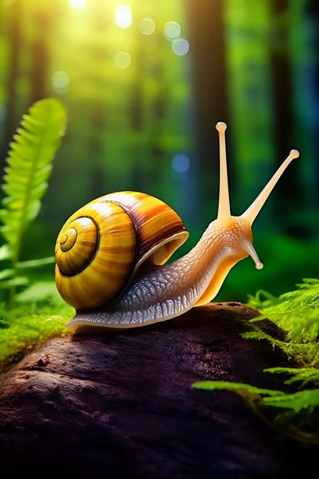蜗牛：缓慢而神奇的生物