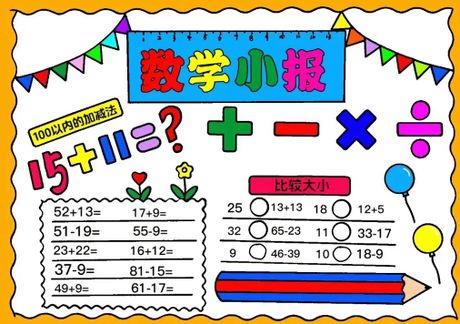 二年级数学小报：创意与学习的完美结合