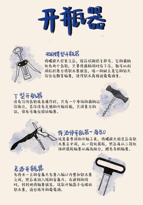 掌握开瓶艺术：开酒器的使用指南