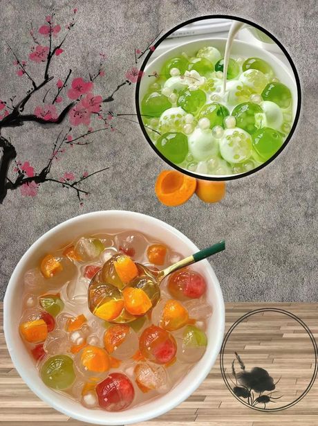 白凉粉怎么做水果果冻，白凉粉水果果冻的制作方法