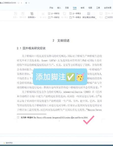 论文脚注怎么添加，论文中如何有效添加脚注