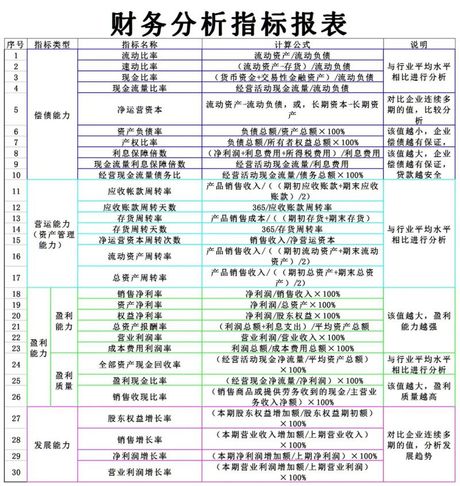财务分析怎么写