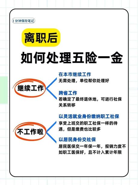 五险交了3月离职怎么办？