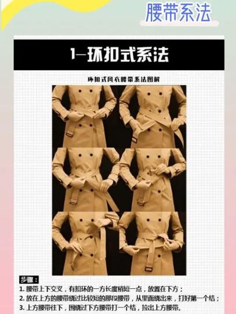 探索两个环的腰带系法