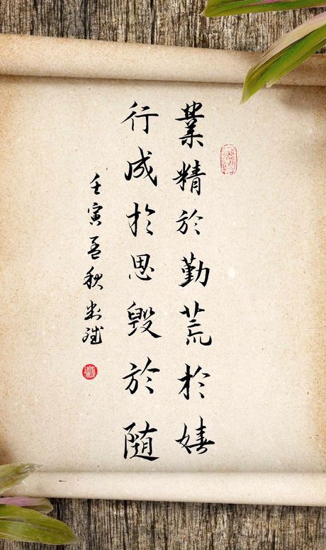 业精于勤荒于嬉，行成于思毁于随：古语智慧的现代解读