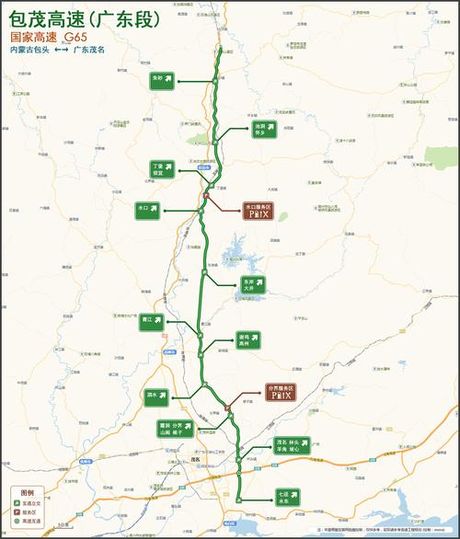 包茂高速是哪里到哪里，包茂高速公路信息