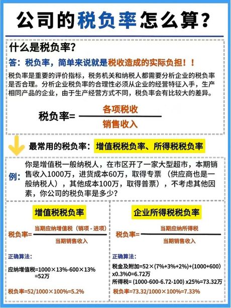 税负率：理解与控制
