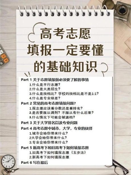 提前批次志愿填报指南