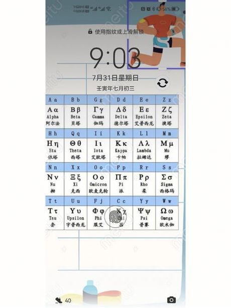 希腊字母的打制方法