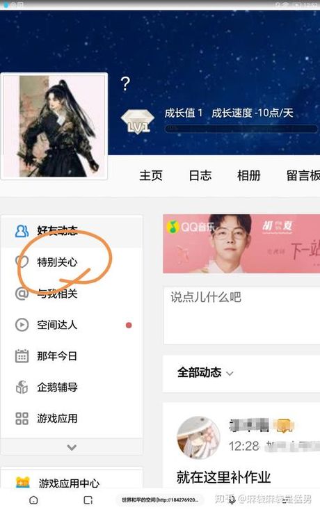 揭秘QQ空间的“特别关心”：如何查看谁在默默关注你