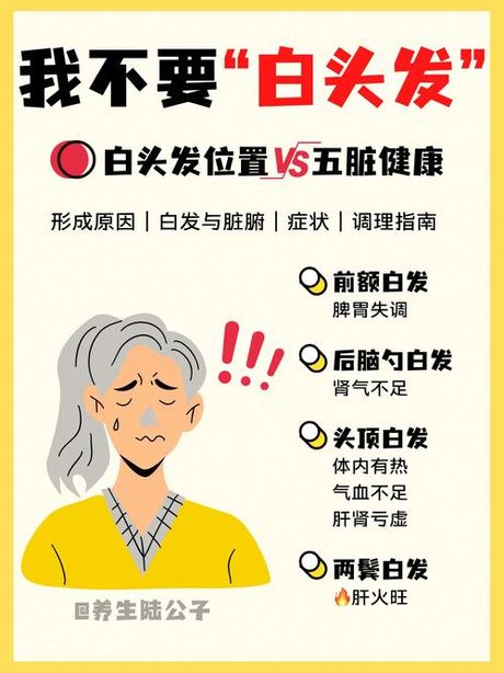 年轻人白头发多的原因