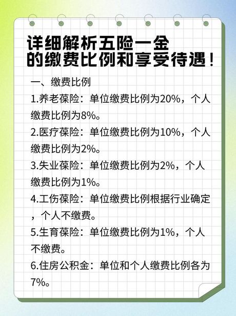 五险最低档次缴费详解