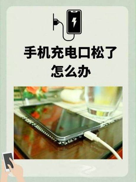 充电口松了怎么办？