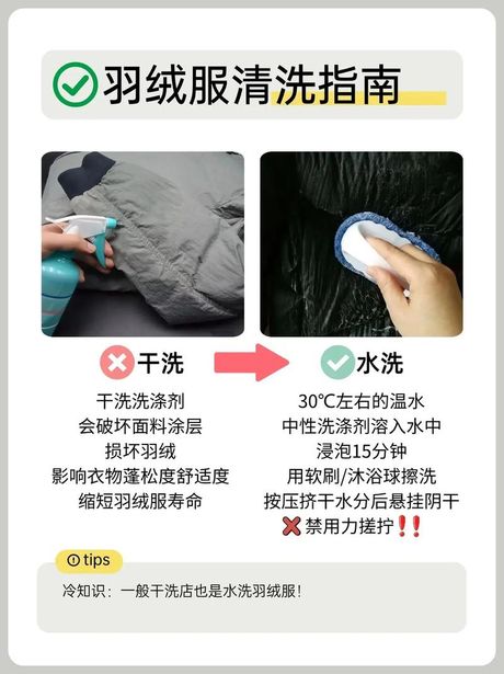 羽绒服怎么去油渍？