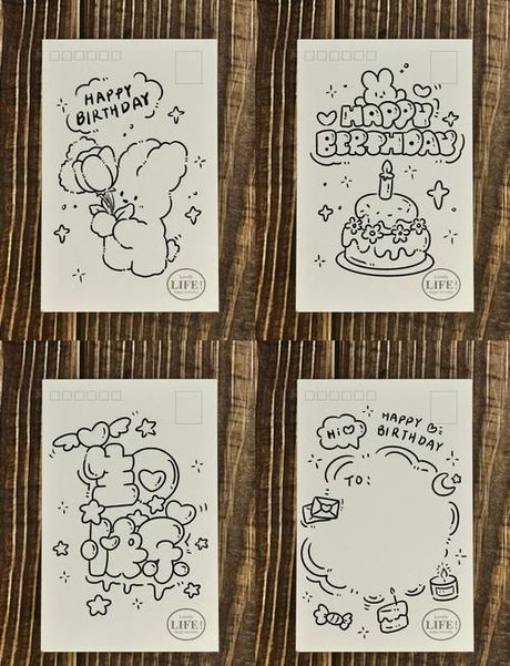 如何绘制生日贺卡：一步步教程
